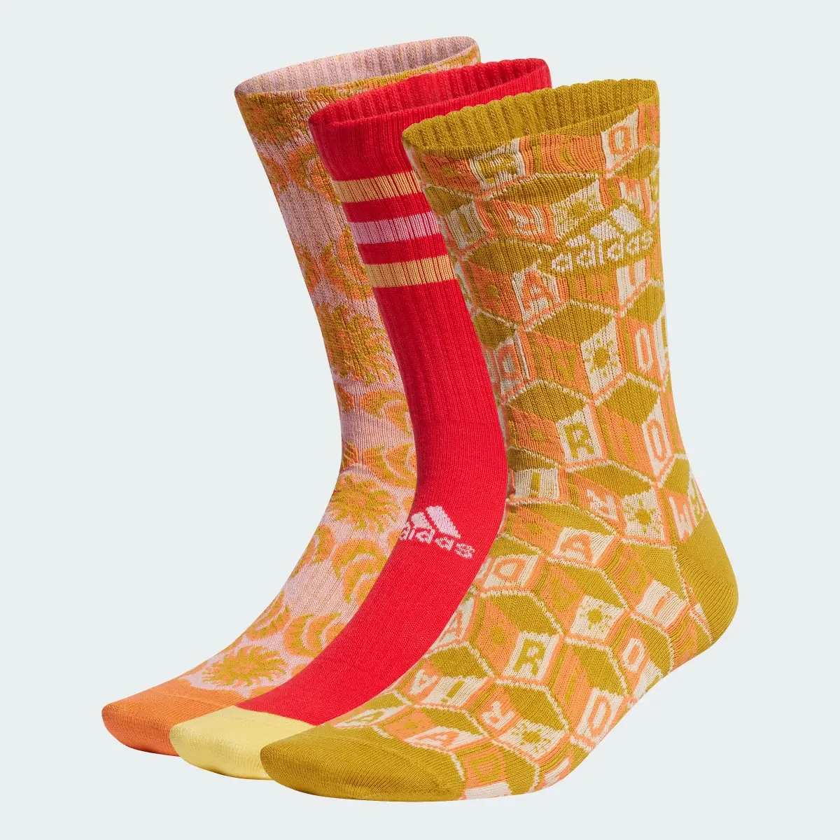 Adidas FARM Rio Bilekli Çorap - 3 Çift. 2