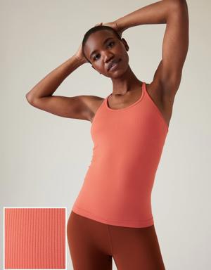 Athleta Renew Seamless Support Top A-C orange