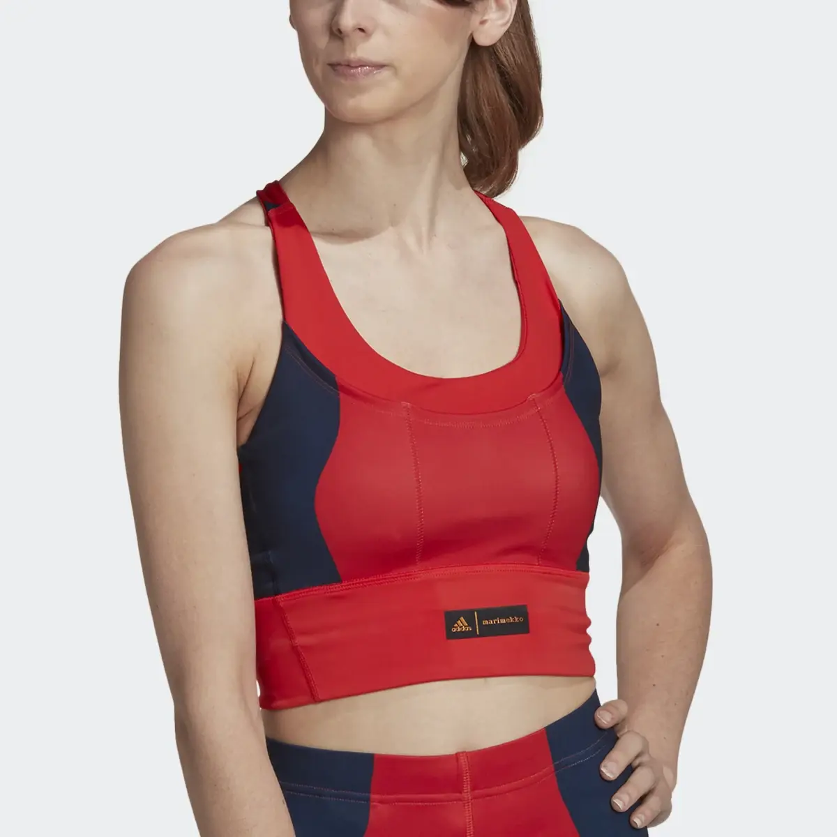 Adidas Marimekko Medium-Support Pocket Bra. 1