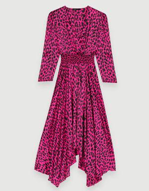 Asymmetric leopard-print dress Add to my wishlist Votre article a été ajouté à la wishlist Votre article a été retiré de la wishlist