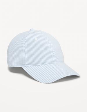 Canvas Baseball Cap for Women blue