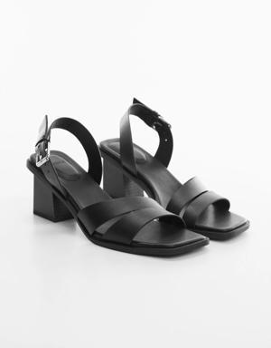 Block-heel sandals