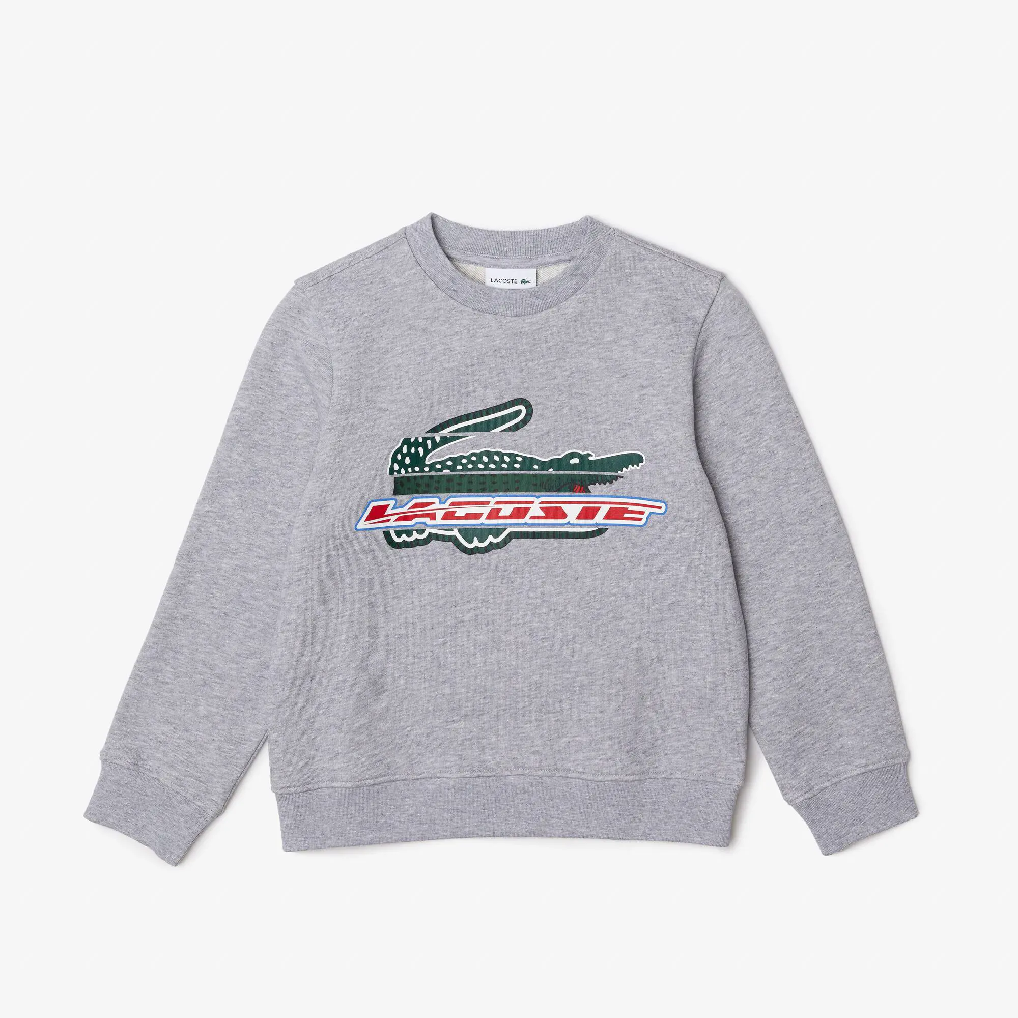Lacoste Kids’ Lacoste Organic Cotton Fleece Sweatshirt. 1