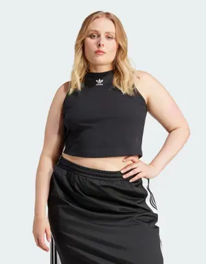 Essentials Rib Tank Top (Plus Size)