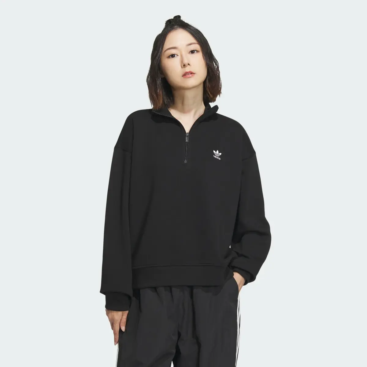 Adidas Sweat-shirt 1/2 zip Essentials. 2