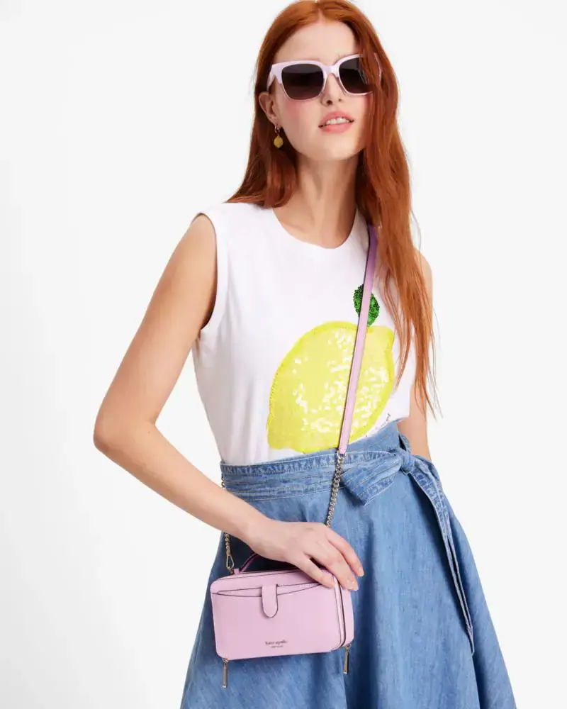 Kate Spade Hudson Double Zip Crossbody - K6725 W82