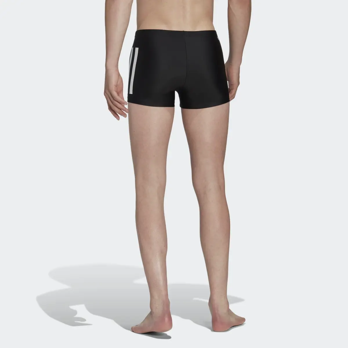 Adidas Bold 3-Stripes Swim Boxers. 2