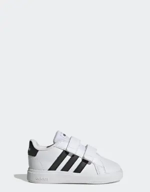 Adidas Grand Court Lifestyle Hook and Loop Shoes