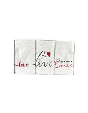 Love 3'lü El Havlusu (30x50)