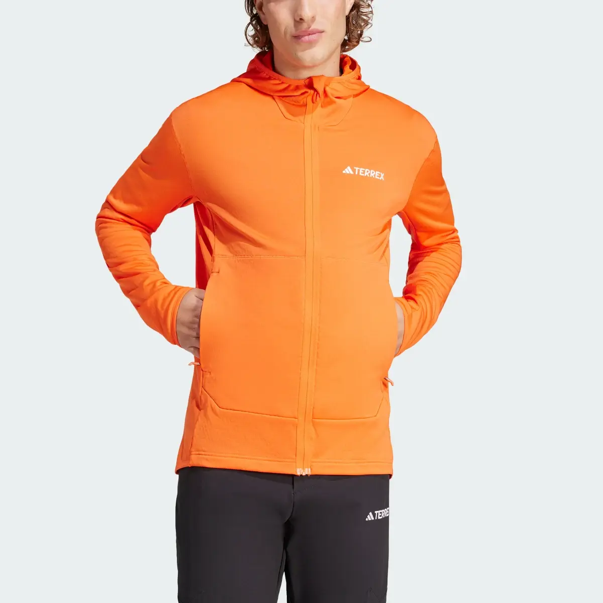 Adidas CHAQUETA CON CAPUCHA TERREX XPERIOR LIGHT FLEECE. 1