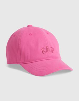 Gap Kids Gap Logo Baseball Hat pink