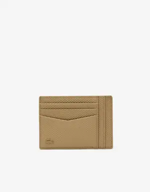 Lacoste Men’s Chantaco Calfskin Leather Card Holder