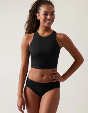 Athleta Conscious Crop Bikini Top D&#45Dd black