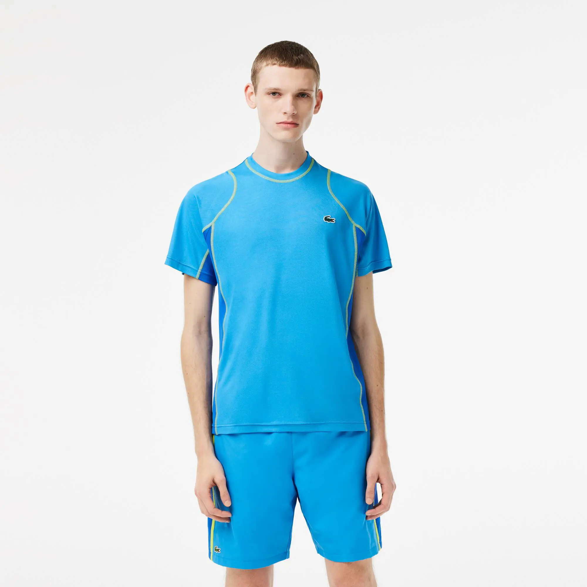 Lacoste Men’s Abrasion-Resistant Tennis T-Shirt. 1