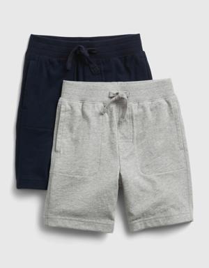 Gap Toddler Organic Cotton Mix and Match Pull-On Shorts multi