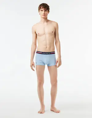Pack Of 3 Iconic Trunks With Three-Tone Waistband