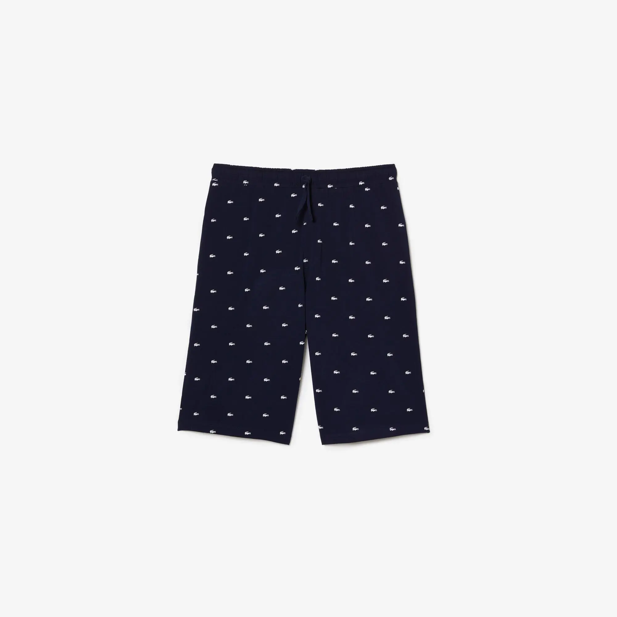 Lacoste Men’s Crocodile Print Cotton Jersey Pyjamas Shorts. 2