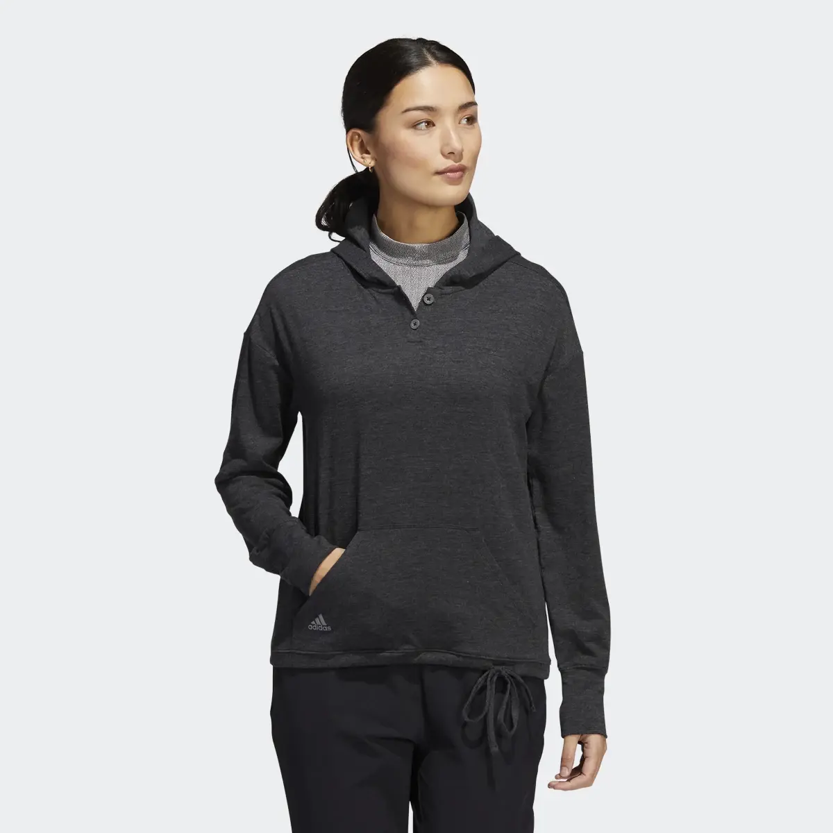 Adidas Essentials Slub Hoodie. 2