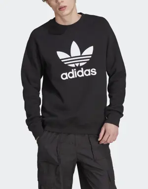 Adidas Sweat-shirt ras-du-cou à logo Trèfle Adicolor Classics