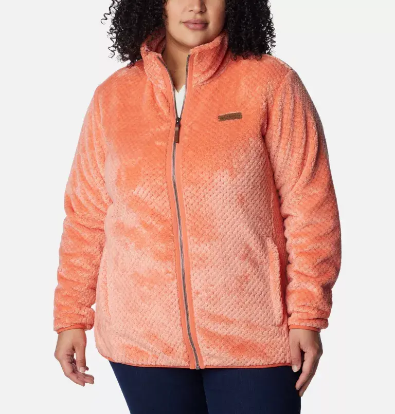 Columbia Women's Fire Side™ II Sherpa Full Zip Fleece - Plus Size. 2
