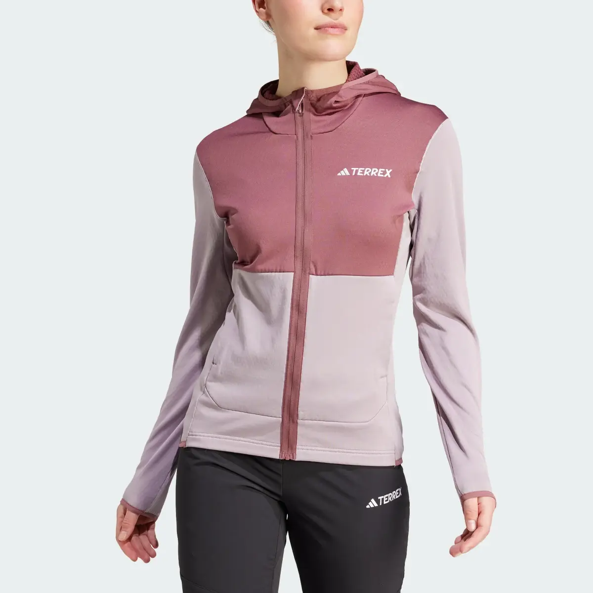 Adidas Bluza TERREX XPERIOR LIGHT FLEECE HOODED. 1