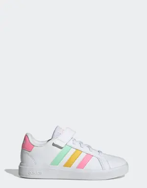 Adidas Grand Court Court Elastic Lace and Top Strap Schuh