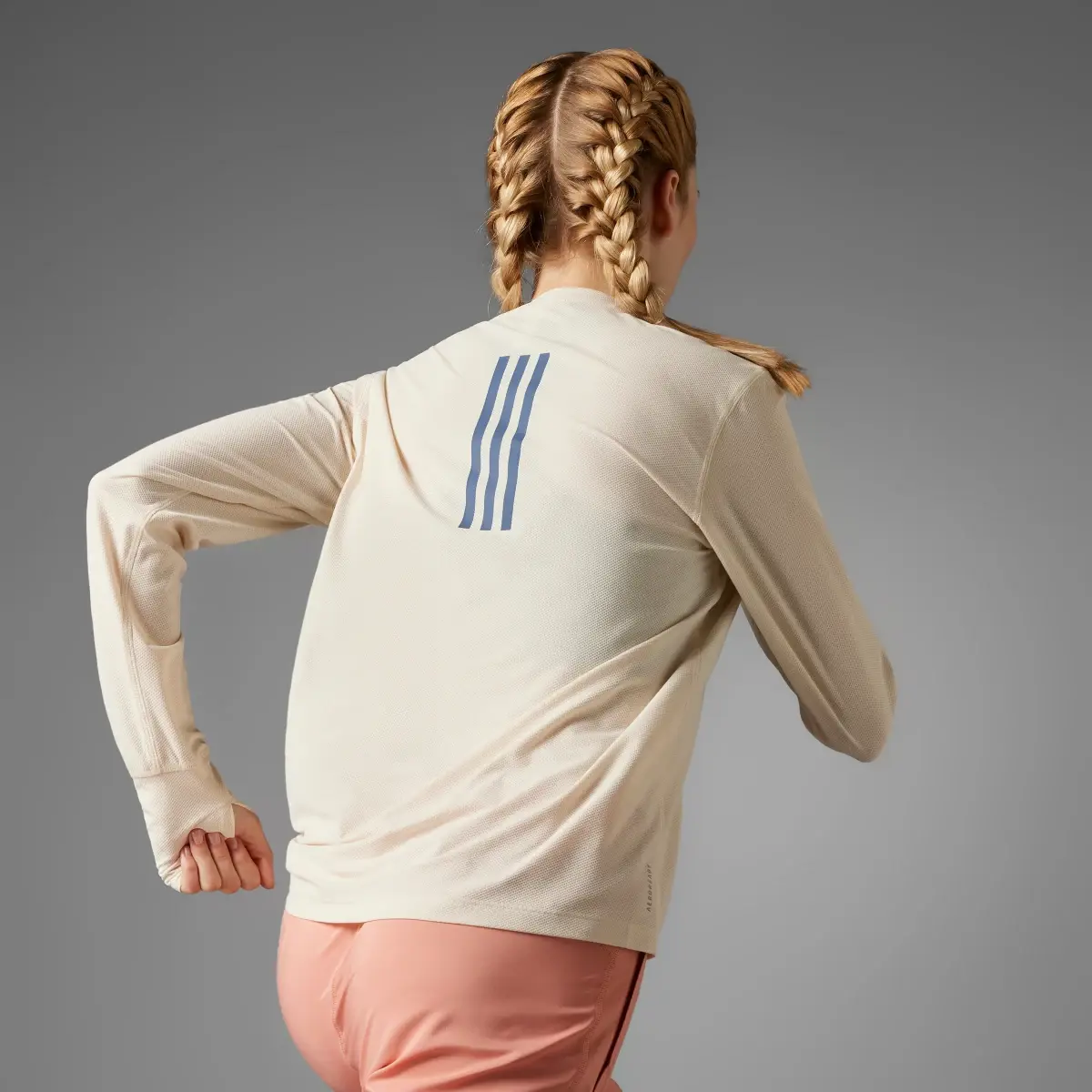 Adidas Boston Marathon® 2024 Own the Run Long Sleeve Tee. 2