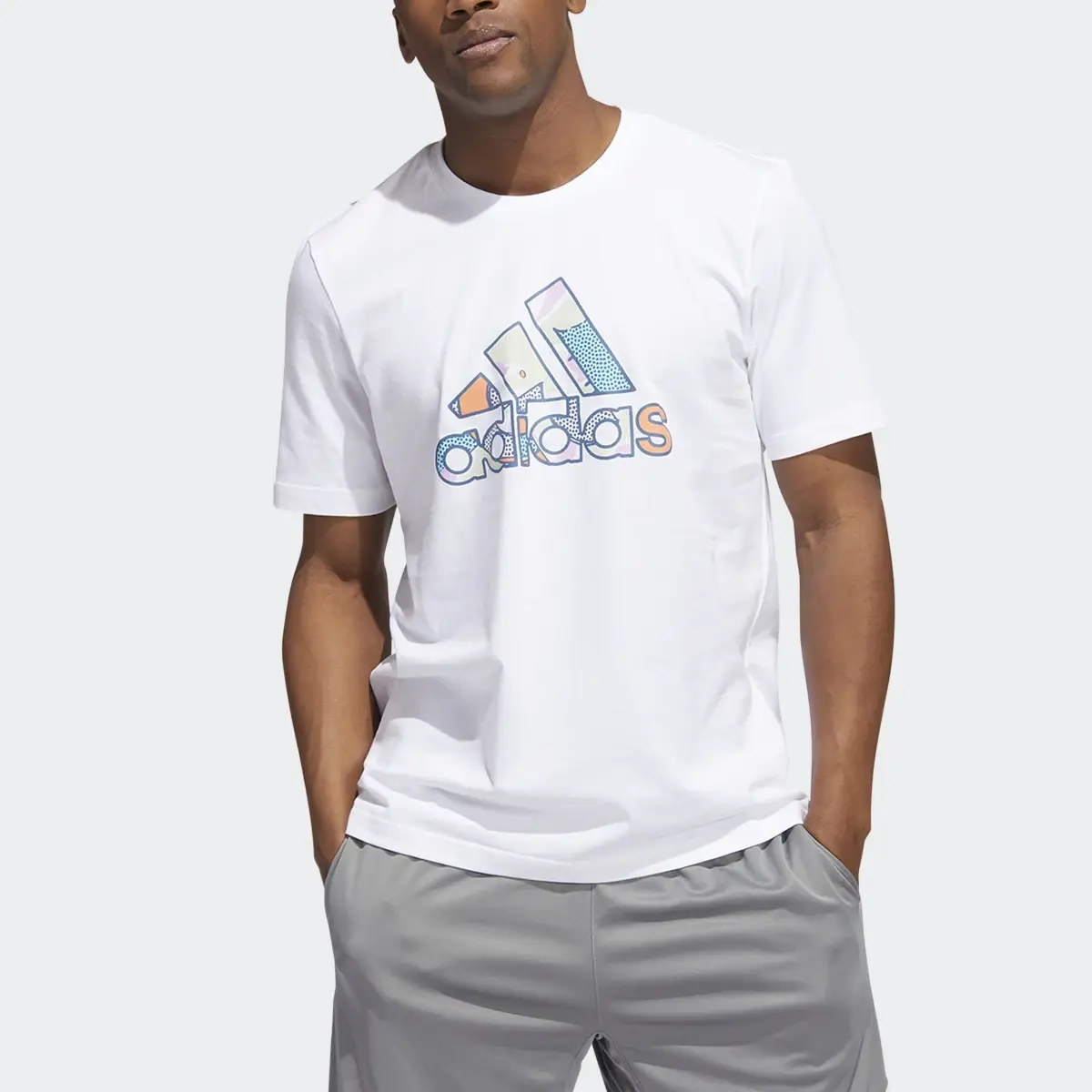 Adidas BOTG Badge of Sport Graphic Tee. 1