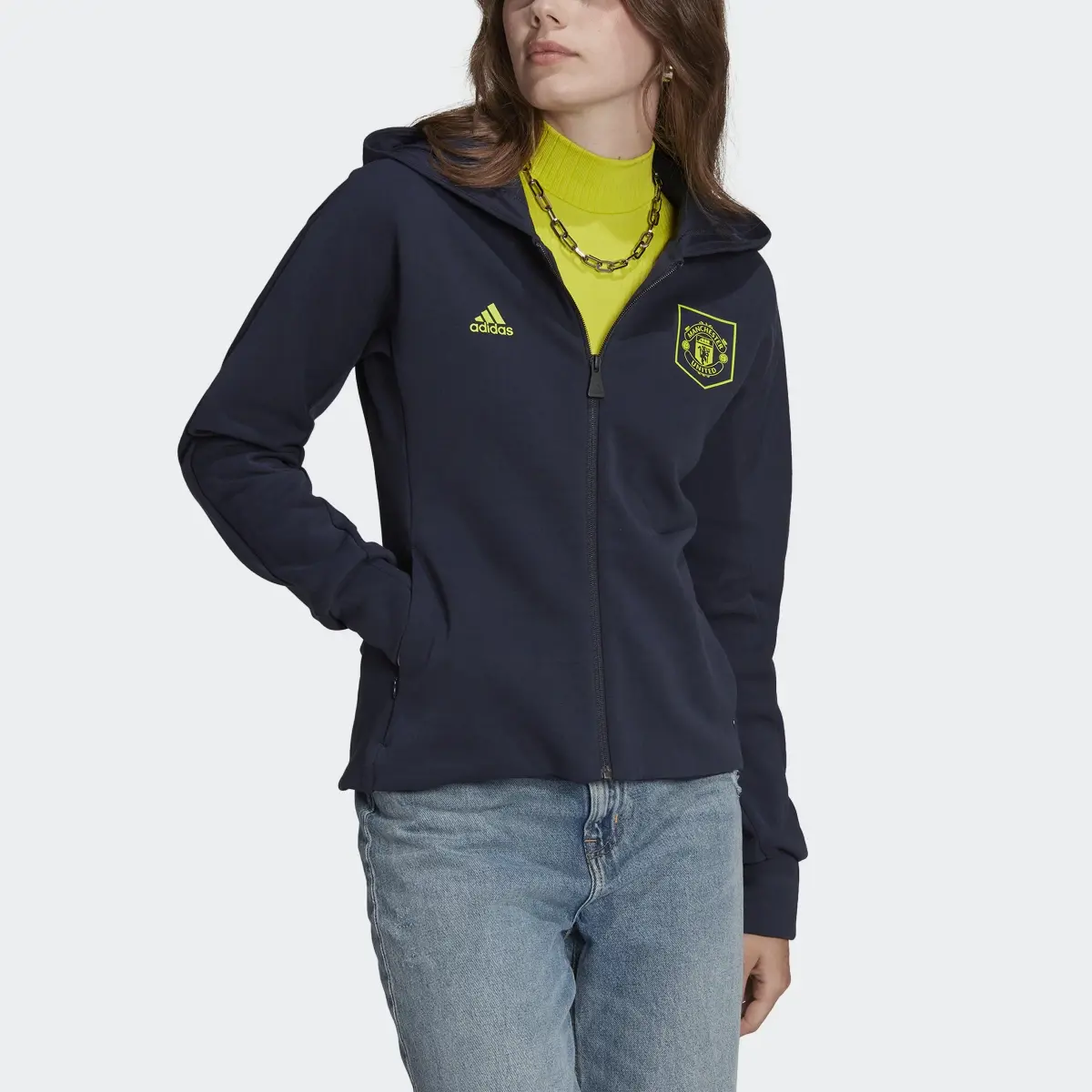 Adidas Chaqueta himno Manchester United. 1