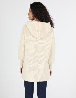 Beıge Woman Sweaters