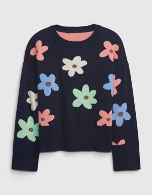 Kids Pullover Sweater blue