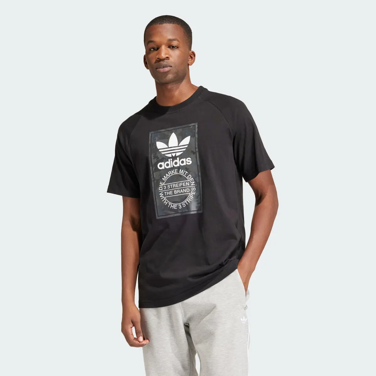 Adidas Camo Tongue T-Shirt. 2