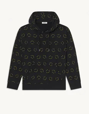 Smiley® Printed hoodie