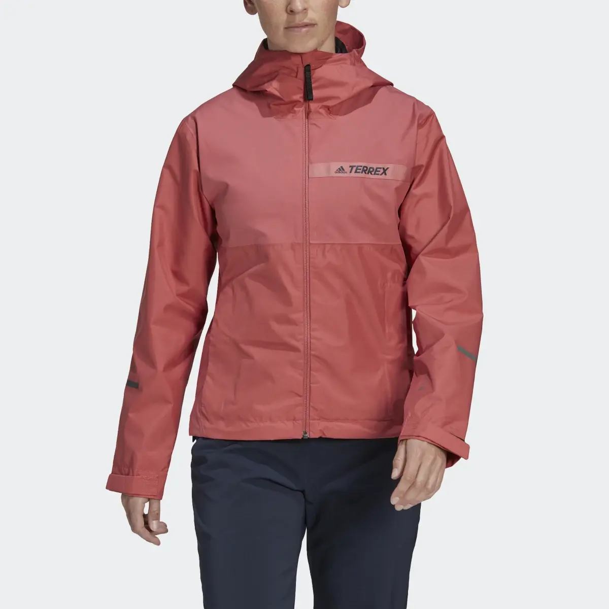 Adidas Terrex Multi RAIN.RDY 2-Layer Rain Jacket. 1