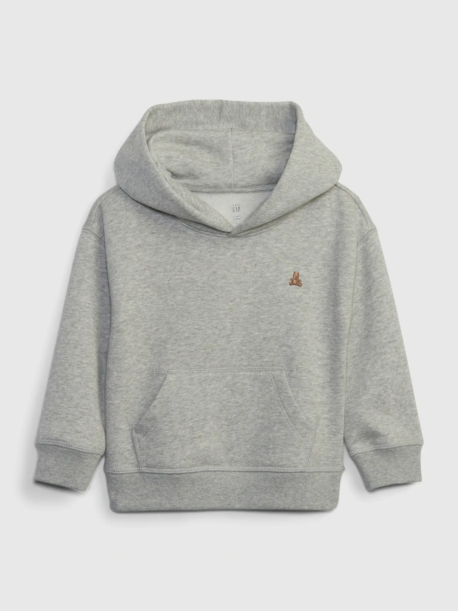 Gap babyGap Vintage Soft Hoodie gray. 1