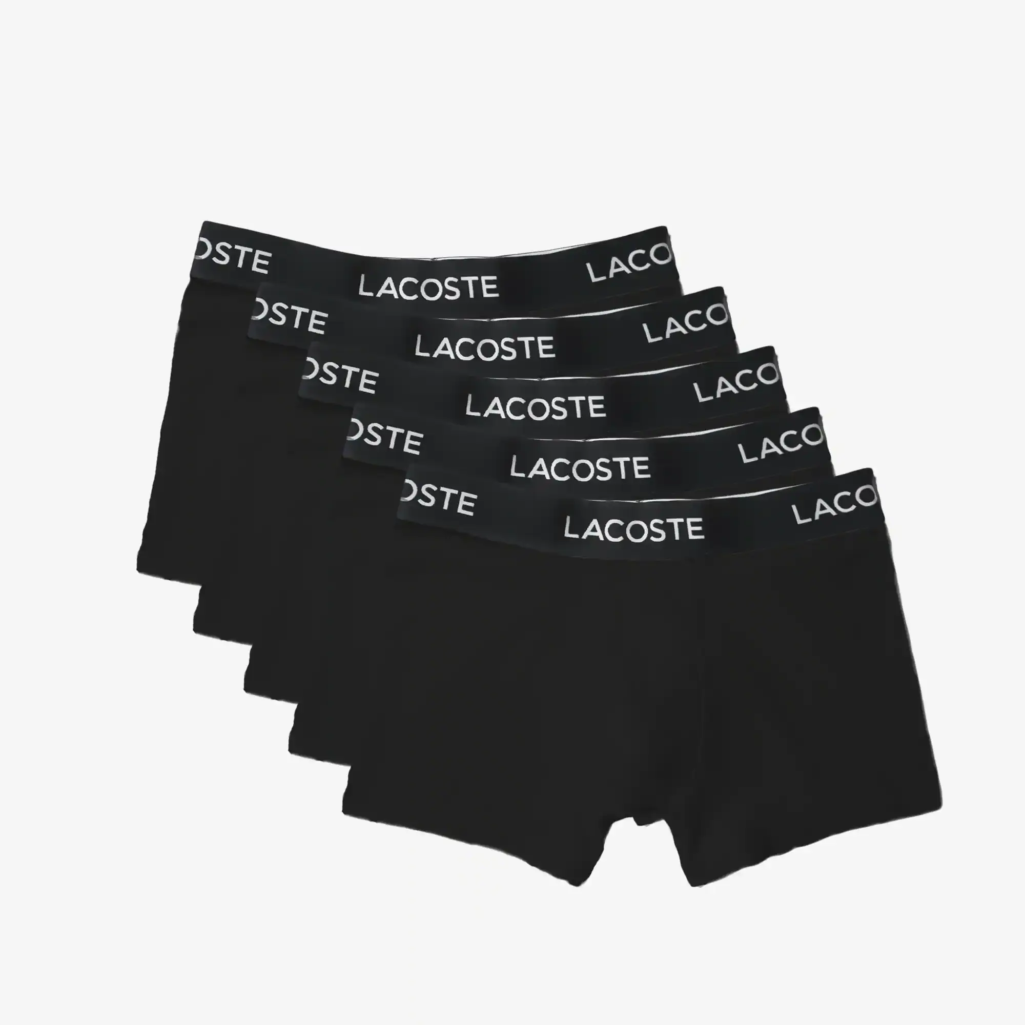 Lacoste Men’s 5-Pack Stretch Cotton Trunks. 1
