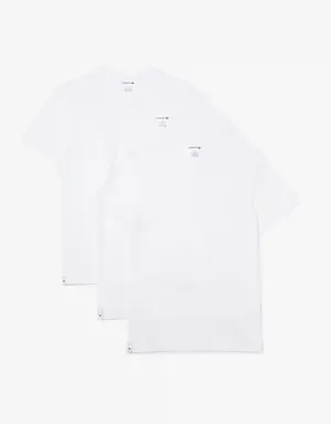 Lacoste Men's 3-Pack Slim Fit Cotton Jersey T-Shirts