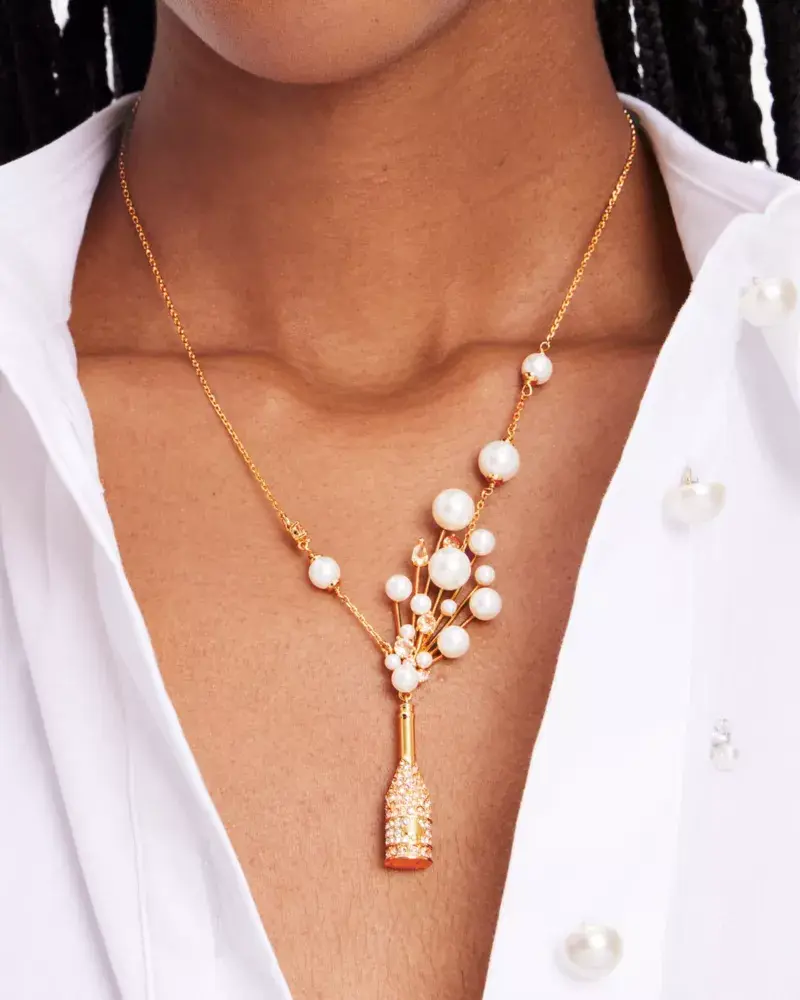 Kate Spade Cheers To That Statement Pendant. 2