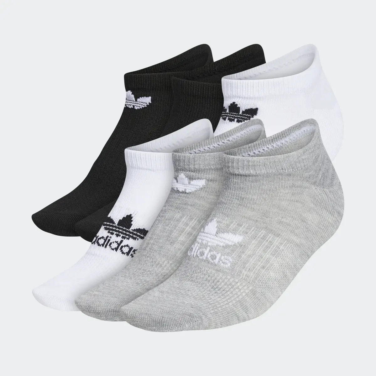 Adidas Classic Superlite No-Show Socks 6 Pairs. 2