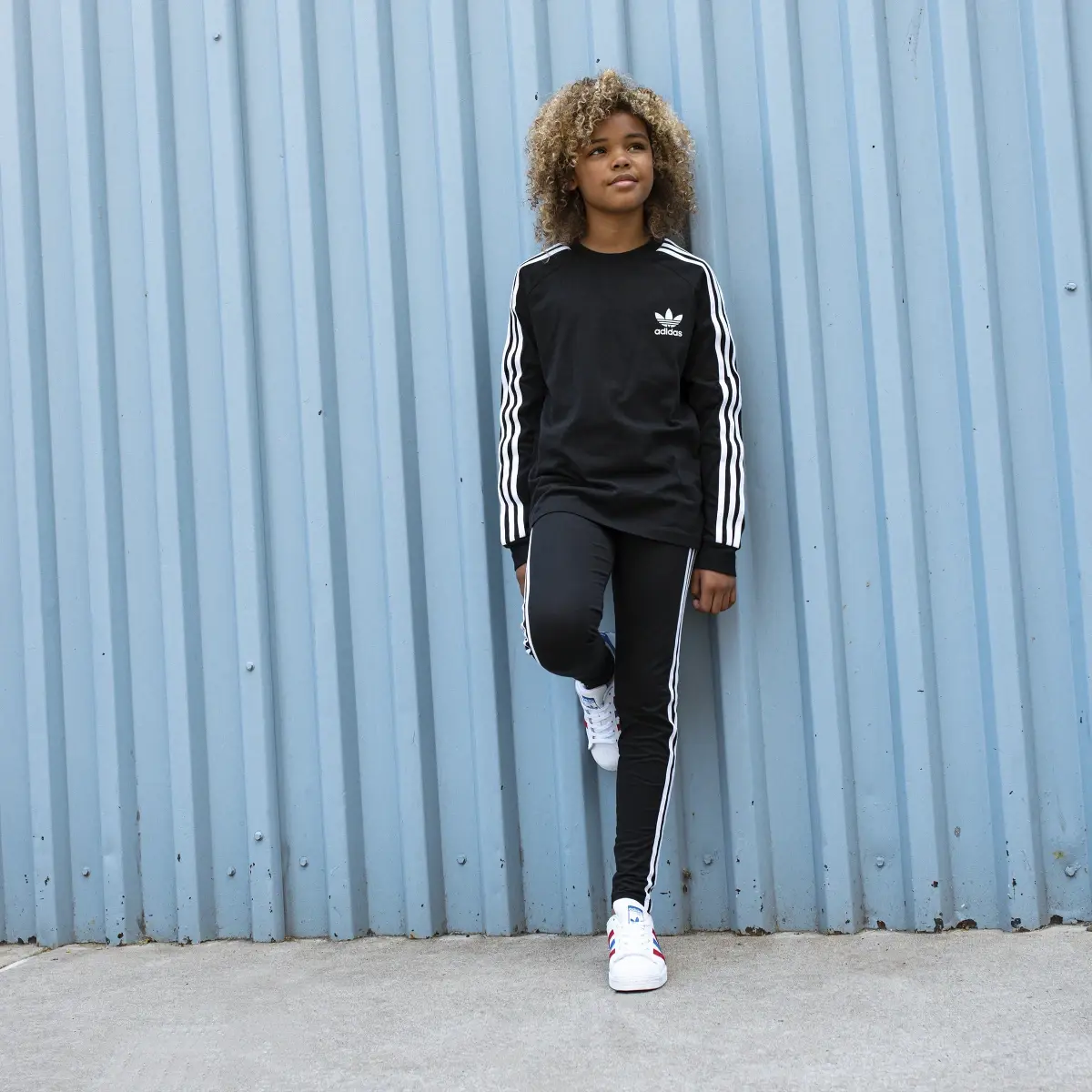 Adidas 3-Stripes Leggings. 3 Adidas 3-Stripes Leggings. 3
