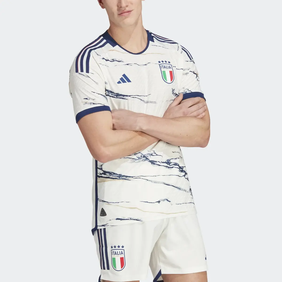 Adidas Italy 23 Away Authentic Jersey. 1