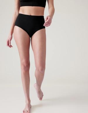 High Waist Swim Bottom black