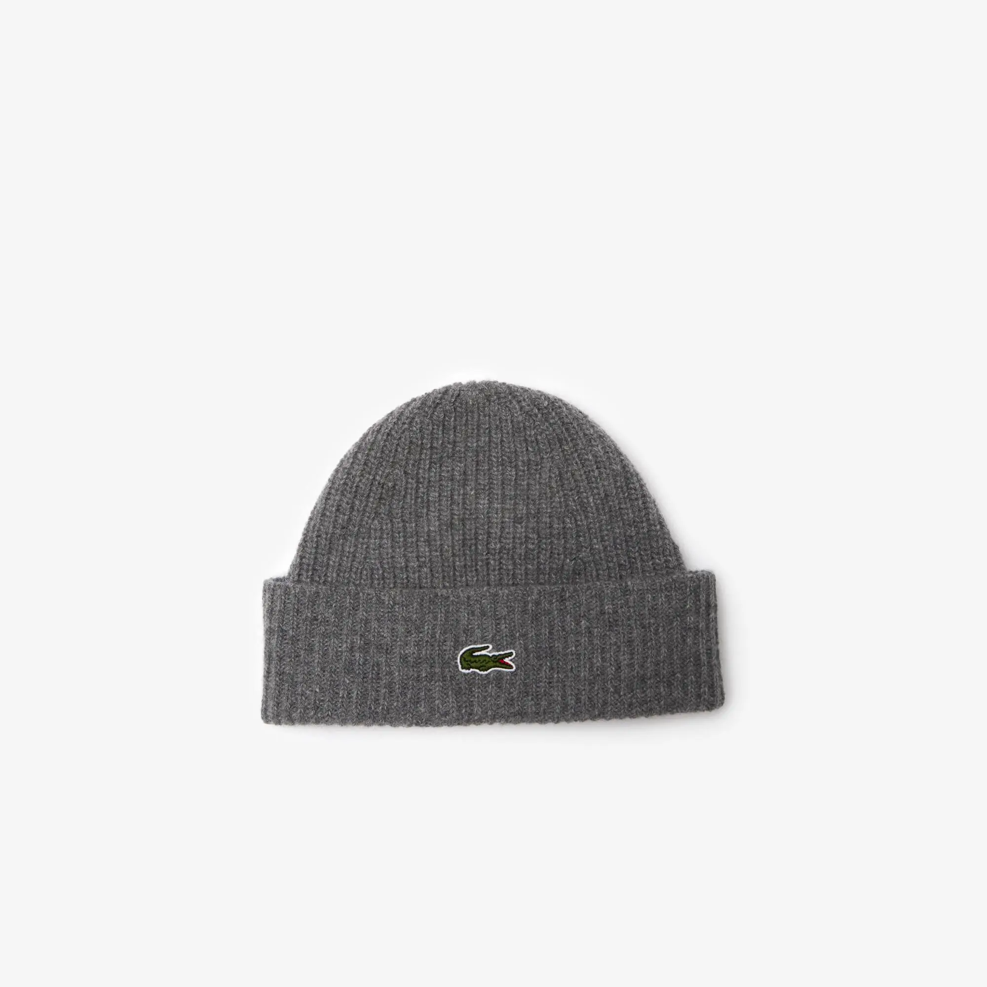 Lacoste Gorro de lã canelada Lacoste unissexo. 1