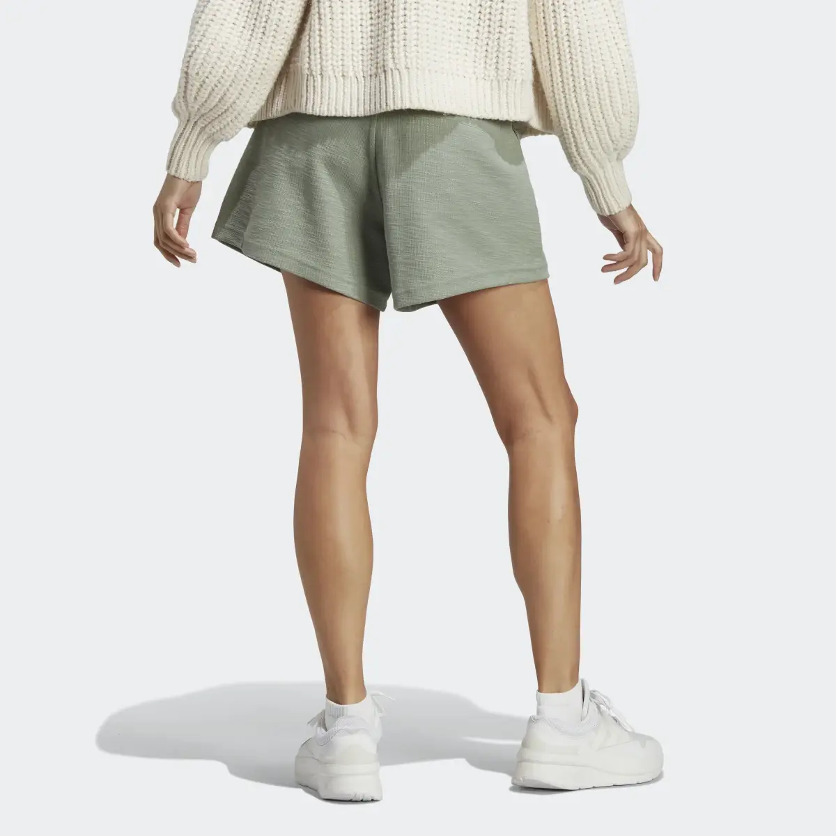 Adidas Lounge Terry Loop Shorts. 3