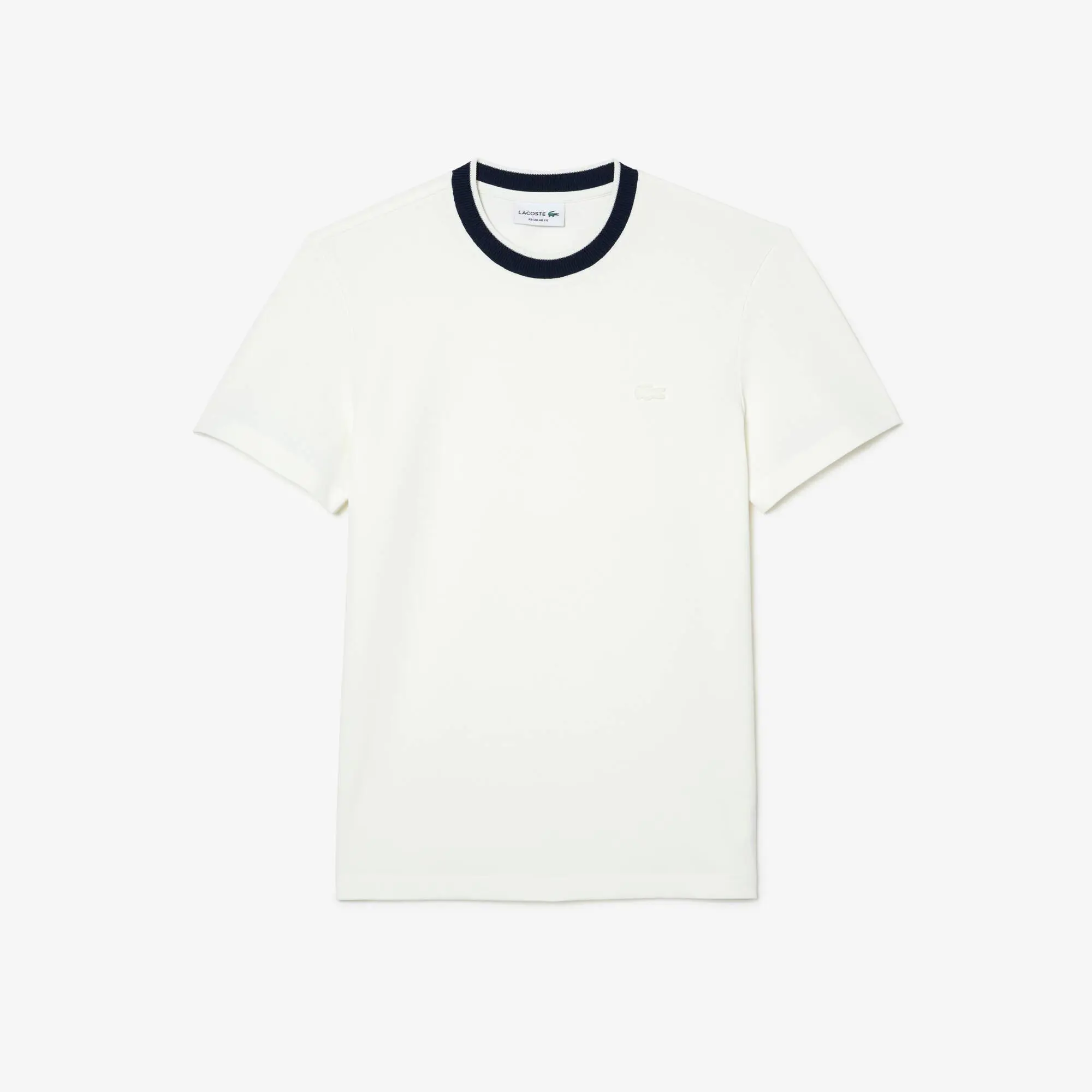 Lacoste T-shirt da uomo regular fit in piqué elasticizzato Lacoste. 2