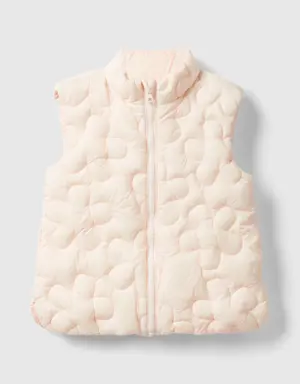 padded vest in nylon