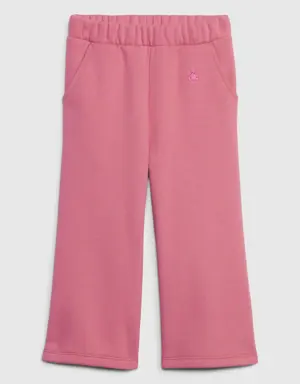 Toddler Flare Sweatpants pink