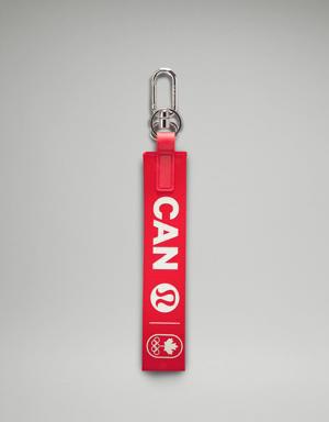 Team Canada Never Lost Keychain *Canadian Olympic Team Logo