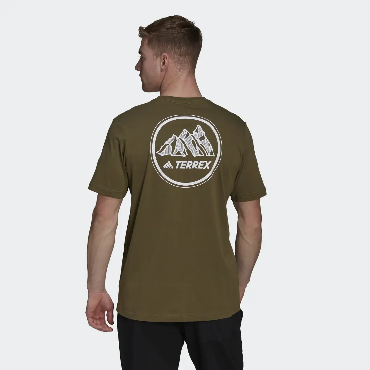 Adidas T-shirt Terrex Mountain Graphic. 3