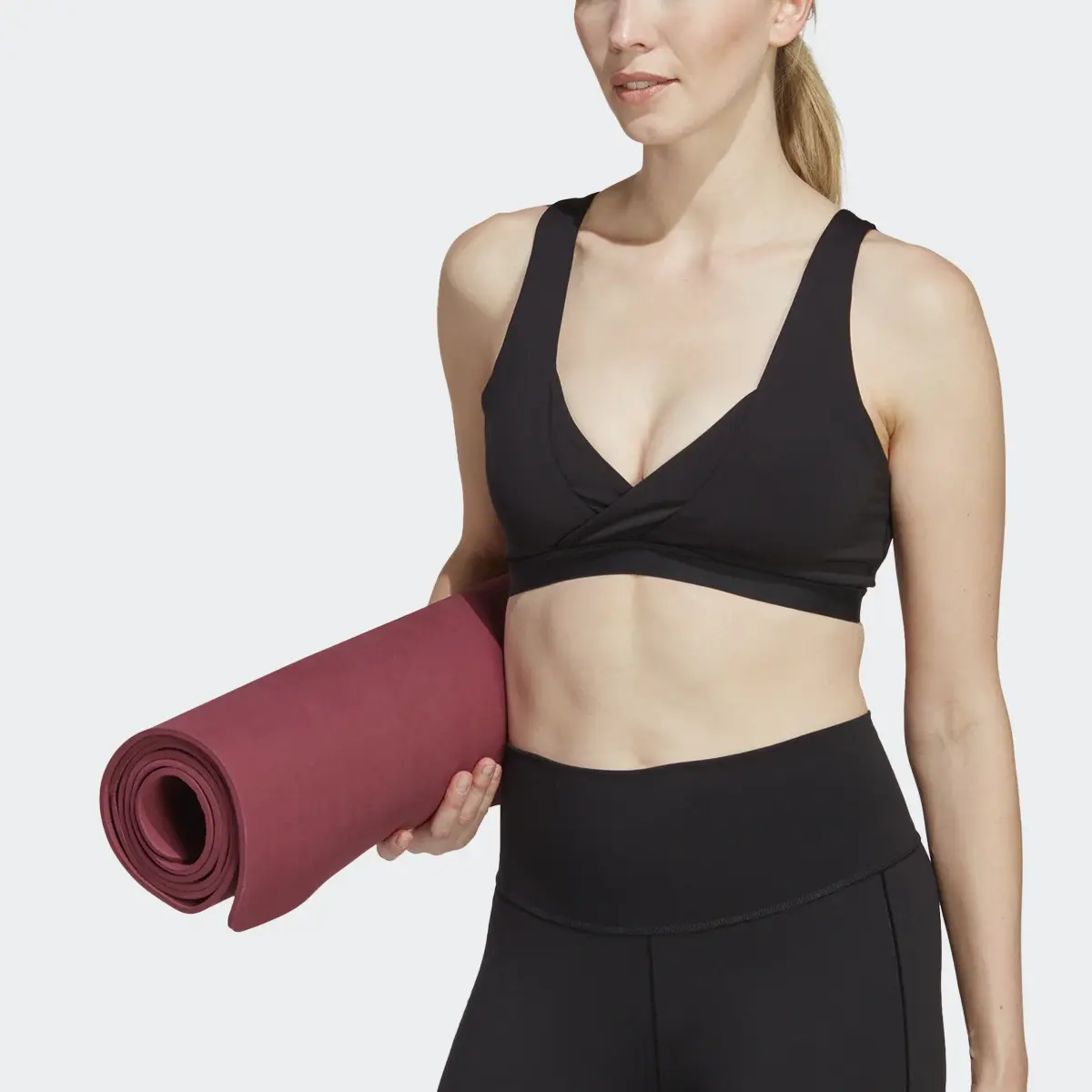 Adidas Yoga Essentials Studio Light-Support Nursing Bra. 1